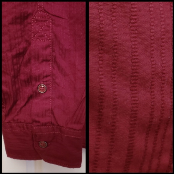 NEW men G BY GUESS long sleeve button shirt LARGE - Picture 6 of 8